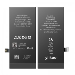 Engros oppladbart batteri 2691mAh telefon Lithium Ion batteri for Iphone 8P
