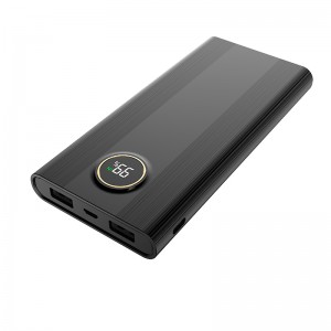 New Product Digital LED Display Power Banks Fast Charging 10000mAh Mobile 2 in 1 Quick Charger Power Bank Y-BK003