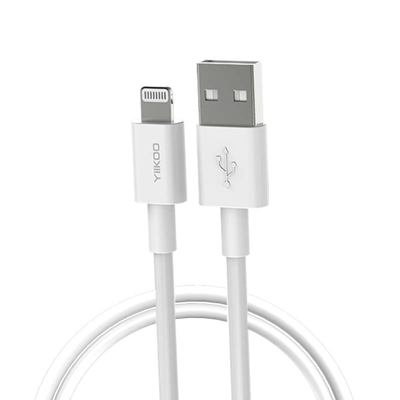 Bedste populære datakabel til iPhone USB til belysning 2,4A 1m TPE-kabel