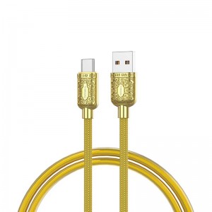 Beste populaire datakabel voor iPhone USB naar Type C 3A TPE-kabel
