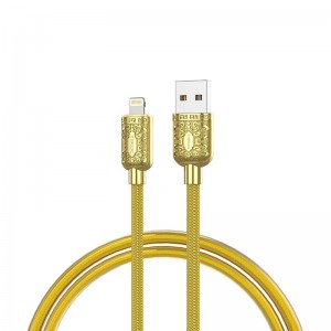 El mejor cable de datos popular para iPhone USB al cable de iluminación 3A TPE