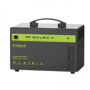 2000W Quick charge technology with bidirectional inverter Automotive Grade LiFePo4 Battery 
