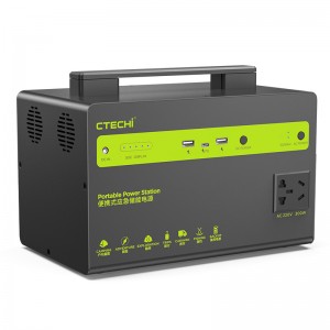 Manufacturer For Portable Power Station For Camping - CTECHI 300W Portable Power Station Uses High-Stability Lithium Iron Phosphate Batteries – Yilin