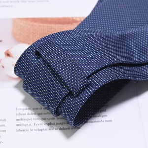 Fatorana lehilahy 100% Silk Necktie Woven Designer Wedding Business