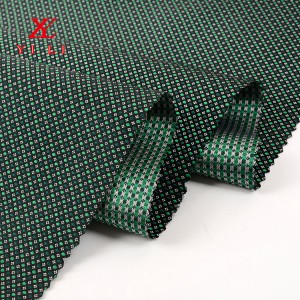 100% праве дуд свилене жакардне цветне тканине за кравату