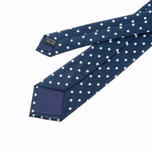 کراوات لباس رسمی مردانه میکرو پلی استر خال خال ژاکارد
