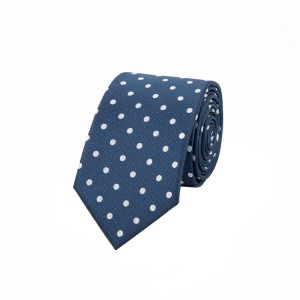 Muška kravata s točkicama od mikro poliestera Jacquard tkana svečana haljina s kravatom