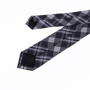 Neck Tie para sa Mga Lalaki Plaid Causal Formal Tweed Pattern Woolen Necktie Warm Style