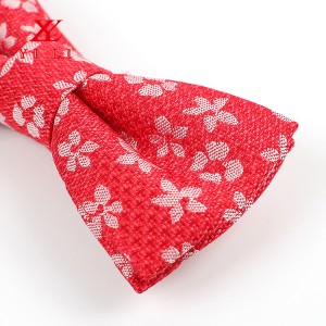 Pletena svilena kravata leptir mašna za muškarce