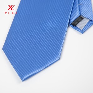 बुनी हुई पुरुषों की टाई सिल्क नेकटाई ठोस रंग सादा
