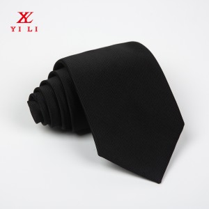 Austas poliestera masīva satīna kaklasaites Tīras krāsas kaklasaites Biznesa formāla kaklasaite vīriešiem Svinīgs gadījums kāzas