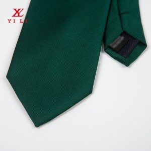 Тъкани полиестерни плътни сатенени вратовръзки Едноцветни вратовръзки Бизнес официална вратовръзка за мъже Официален повод Сватба