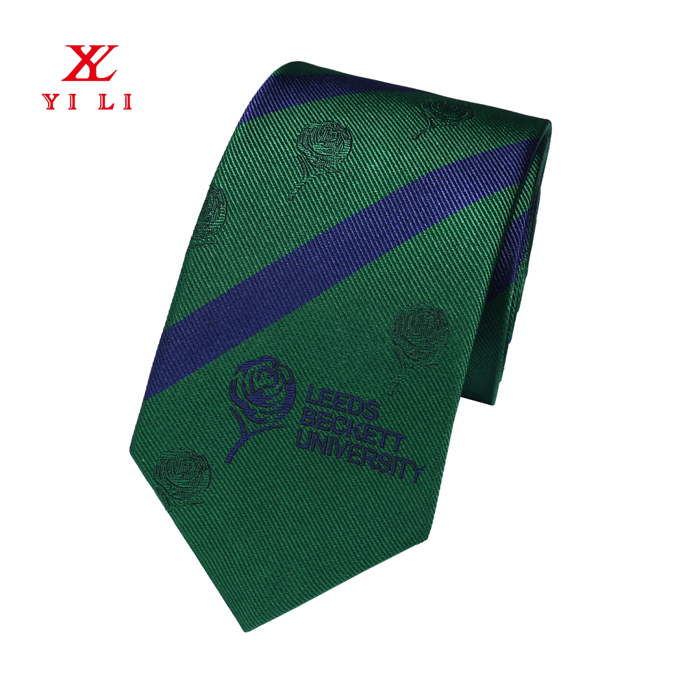 Woven Polyester Customized Ties With Your Own Logo Design Featured Image