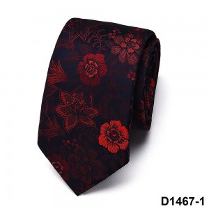 Bespoke Eco-Friendly Polyester Tie yokhala ndi Custom Design