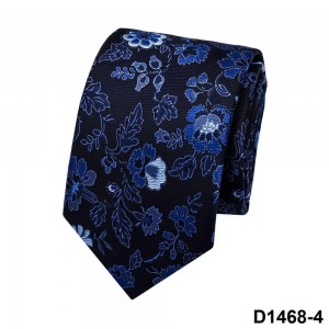 Prispôsobená kravata z regenerovaného polyesteru so vzorom