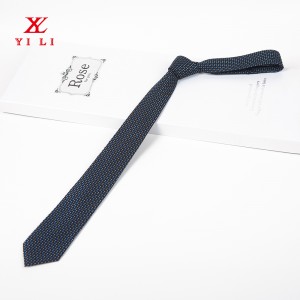 Classic Men’s Dots Polyester Tie Necktie Woven Jacquard Neck Ties