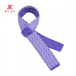 විවිධ Cotton Knit Tie භාවිතා කරමින් උසස් තත්ත්වයේ කල් පවතින විලාසිතා
