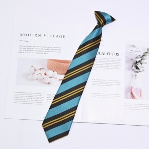 Cravata Scoala Tesuta Clip Poliester Pentru Copii Si Adolescent