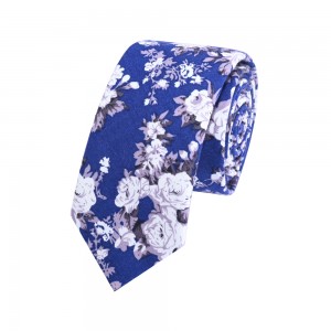 Best Selling Tie Manufacturer Custom Cotton Printed Tie