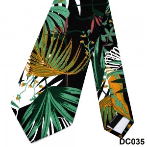 Trendy Flower Fashionable Cotton Tie para sa Casual