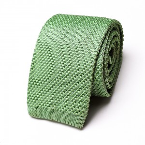 Duurzaam Veelzijdig De ultrastijlvolle effen gebreide polyester stropdas
