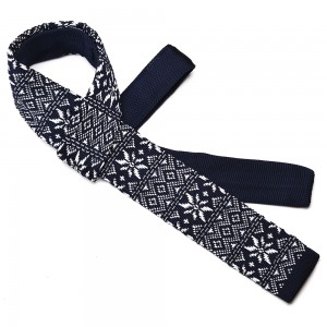 Stylish Comfortable Durable Versatile FLORAL KNITTED NECKTIE