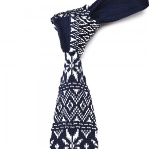 Stylish Comfortable Durable Versatile FLORAL KNITTED NeckTIE