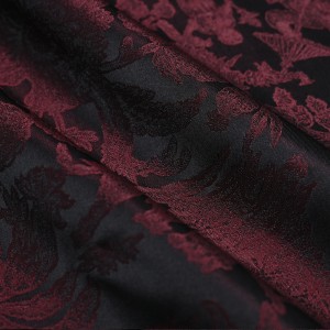 Polyesterová žakárová tkanina na šaty