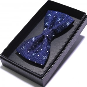 Мода яклухт 100% Polyester галстук камон маҷмӯи тӯҳфа
