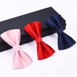 Silk Hot Pink Bow Tie, Factory Direct Wholesale B2B Sourcing – Top-Rated