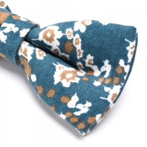 Floral Brushed Cotton Bow Tie