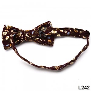 Floral Brushed Cotton Bow Tie