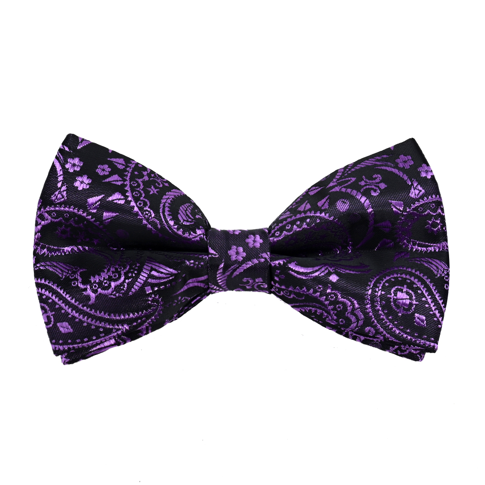 Popular Design for Casual Waistcoat Mens Fashion - Men’s Silk Vest Tie Set Woven Paisley Floral Jacquard Necktie Bow Tie Classic Waistcoat Wedding  – YILI