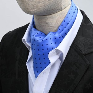Krawatte mit Ascot-Krawatte
