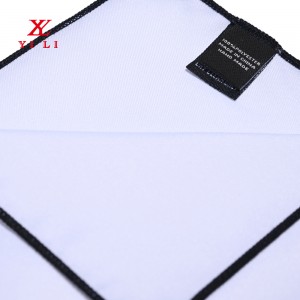 Hinabol nga Polyester Pocket Squares para sa Mebs Handkerchief Lainlaing Kolor