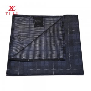 Pinagtagpi ng Polyester Pocket Squares para sa Mebs Handkerchief Sari-saring Kulay