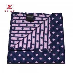 Hinabol nga Polyester Pocket Squares para sa Mebs Handkerchief Lainlaing Kolor