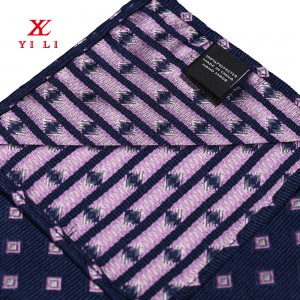 Mebs လက်ကိုင်ပုဝါအတွက် အရောင်အမျိုးမျိုးဖြင့် ယက်လုပ်ထားသော Polyester အိတ်ကပ်စတုရန်းများ