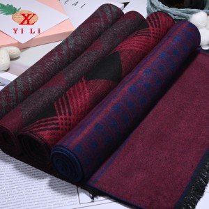 100% Silk Solft Woven Winter Sarves foar manlju en froulju