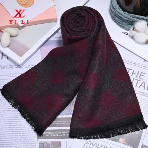 Тканый вискозный шарф для женщин, легкие осенне-зимние шарфы, шаль