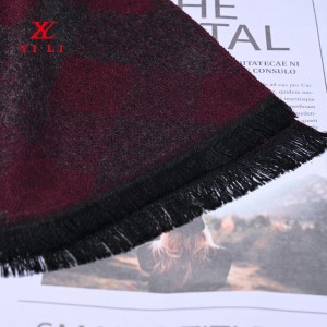 Bufanda de viscosa teixida per a dona lleugera per a la tardor i l'hivern Bufandes Embolcall de mantó