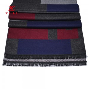 Тканий шарф з віскози для жінок, легкий для осінь-зима, шарфи, шалі