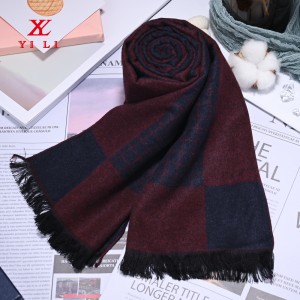 महिलाओं के लिए बुना हुआ विस्कोस स्कार्फ, शरद ऋतु सर्दियों के लिए हल्के वज़न का स्कार्फ शॉल रैप