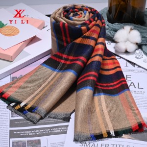 Woven Viscose Scarf for Women Lightweight for Fall Winter Scarves Shawl Wrap