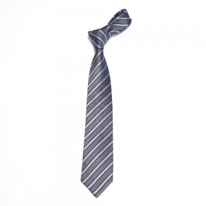 მამაკაცის მოდური ნაქსოვი აბრეშუმის ზოლიანი ჰალსტუხი - შესანიშნავია ქორწილების, წვეულებების, კოსტიუმებისთვის, ჰელოუინისთვის