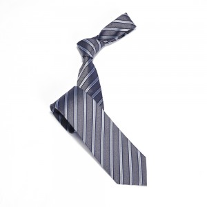 Чоловіча модна шовкова краватка в смужку – чудово підходить для весіль, вечірок, костюмів, Хелловіна