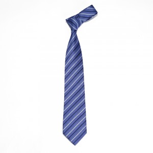 Miesten muoti kudottu silkkiraidallinen solmio – sopii häihin, juhliin, pukuihin, Halloweeniin