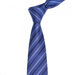 Mens Fashion Woven Silk Striped Tie – Great for Weddings, Parties, Costumes, Halloween