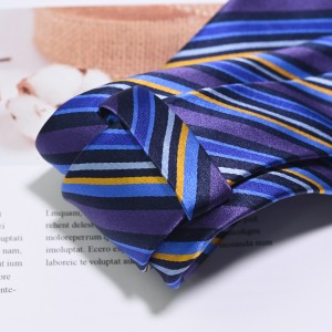 Мушке новитете кравате са прилагођеним узорком ткане, повремене ручно рађене мршаве кравате