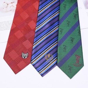 Aratuntun Ties Awọn ọkunrin Aṣa Patterned hun Casual Handmade Skinny neckties